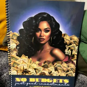 No Budgets Just Good Investments 1 Month Planner